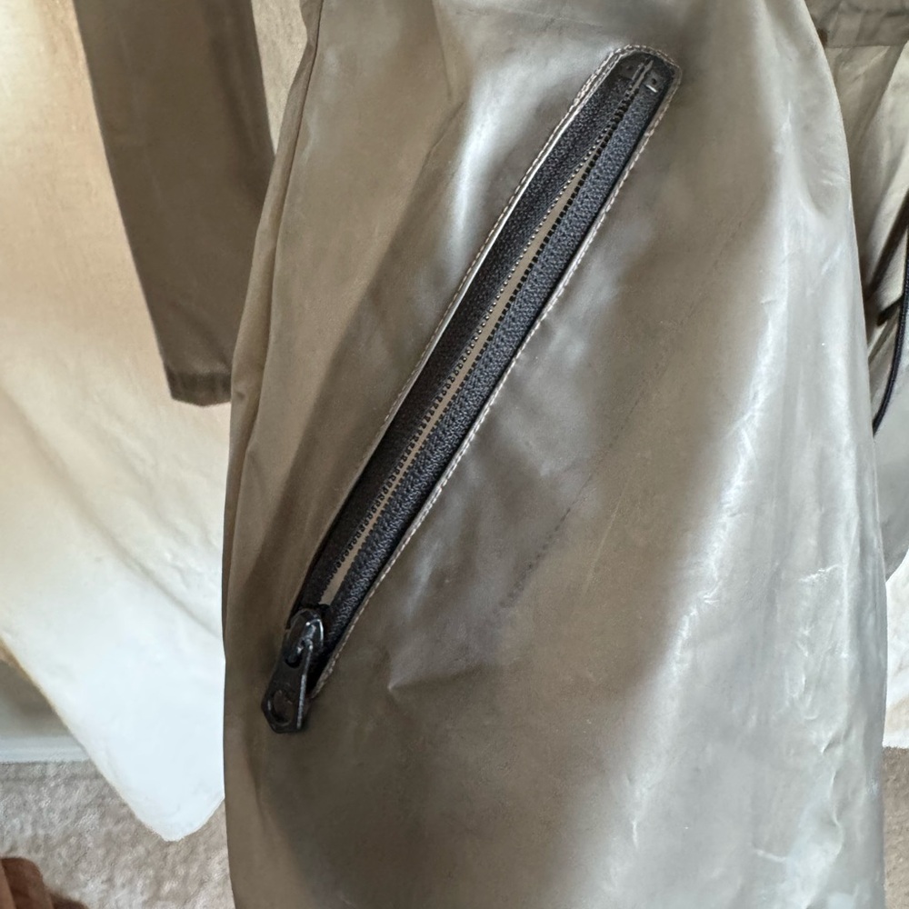 Nautica Gray Trench Coat - Picture 3 of 4